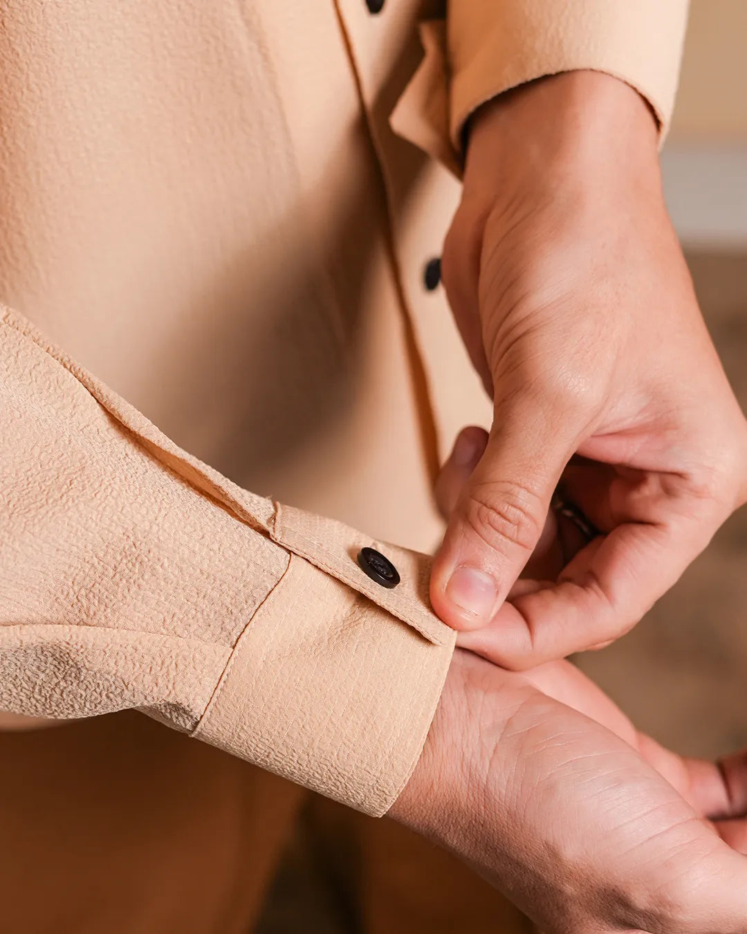 Mellow Lemon Textured Shirt