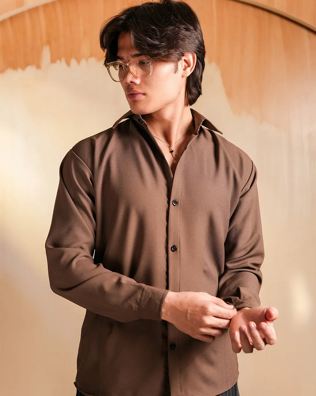 Olivewood Textured Shirt
