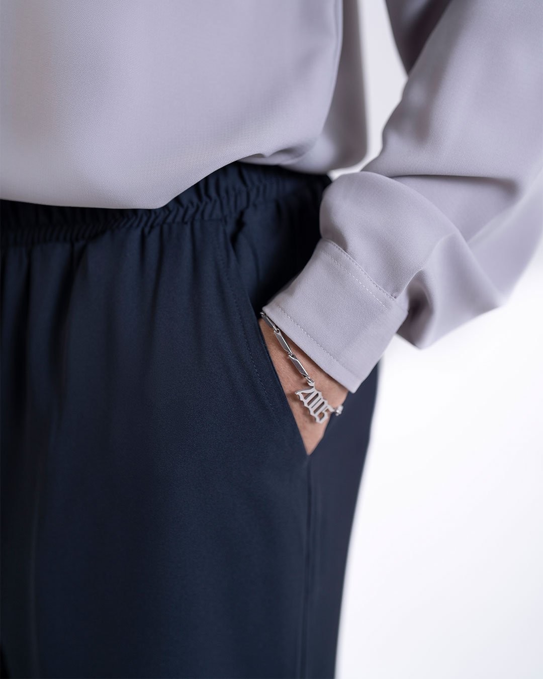 Oxford Blue Trouser Pants