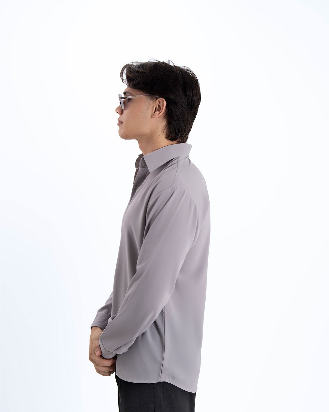 Silver Ash Textured Shirt