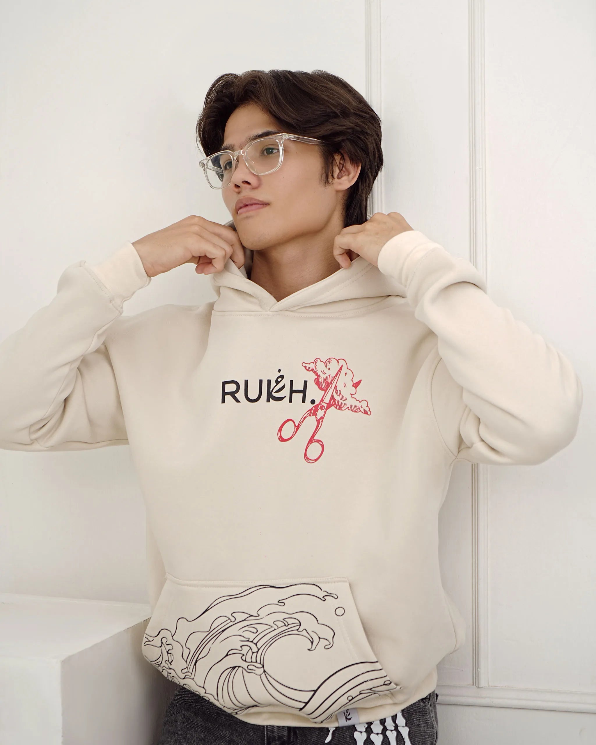 Baadal Drop Shoulder Oversized Hoodie