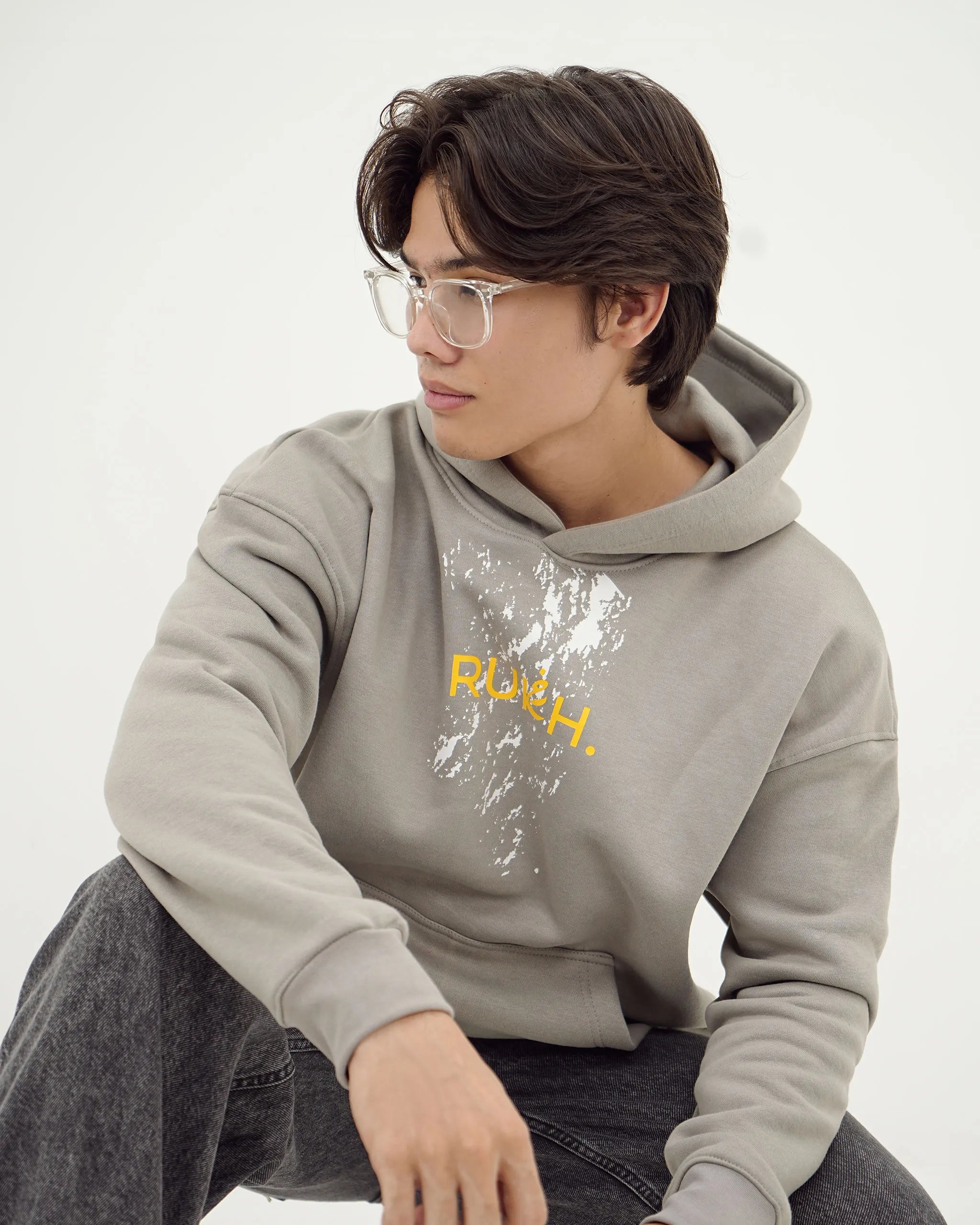 Iraada Drop Shoulder Oversized Hoodie