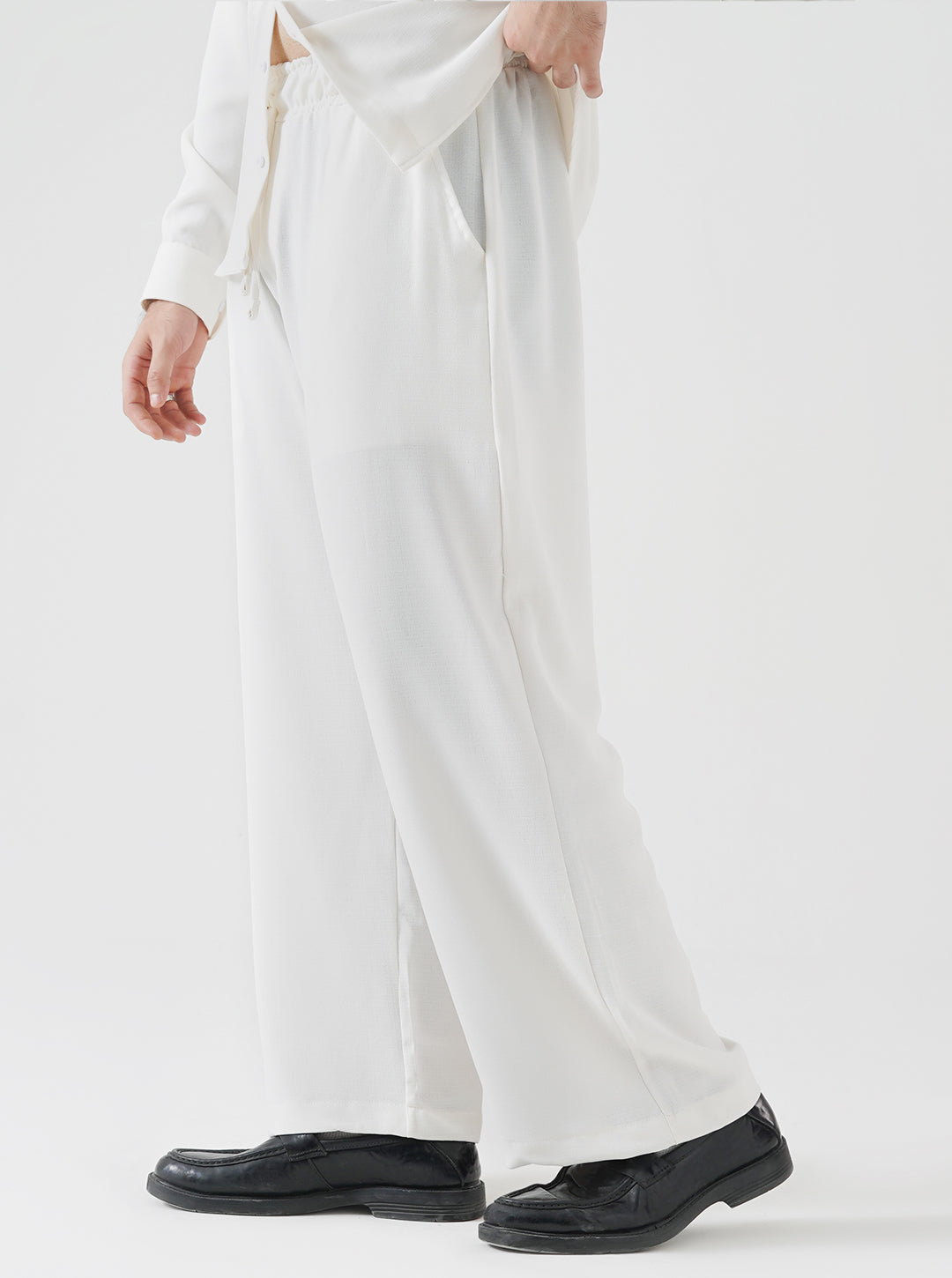 Off white linen co ord set