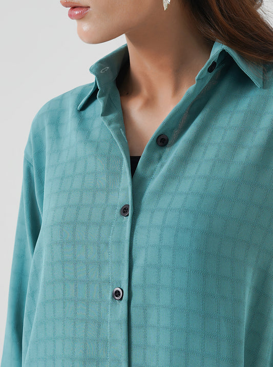 Sea Breeze Textured Shirt