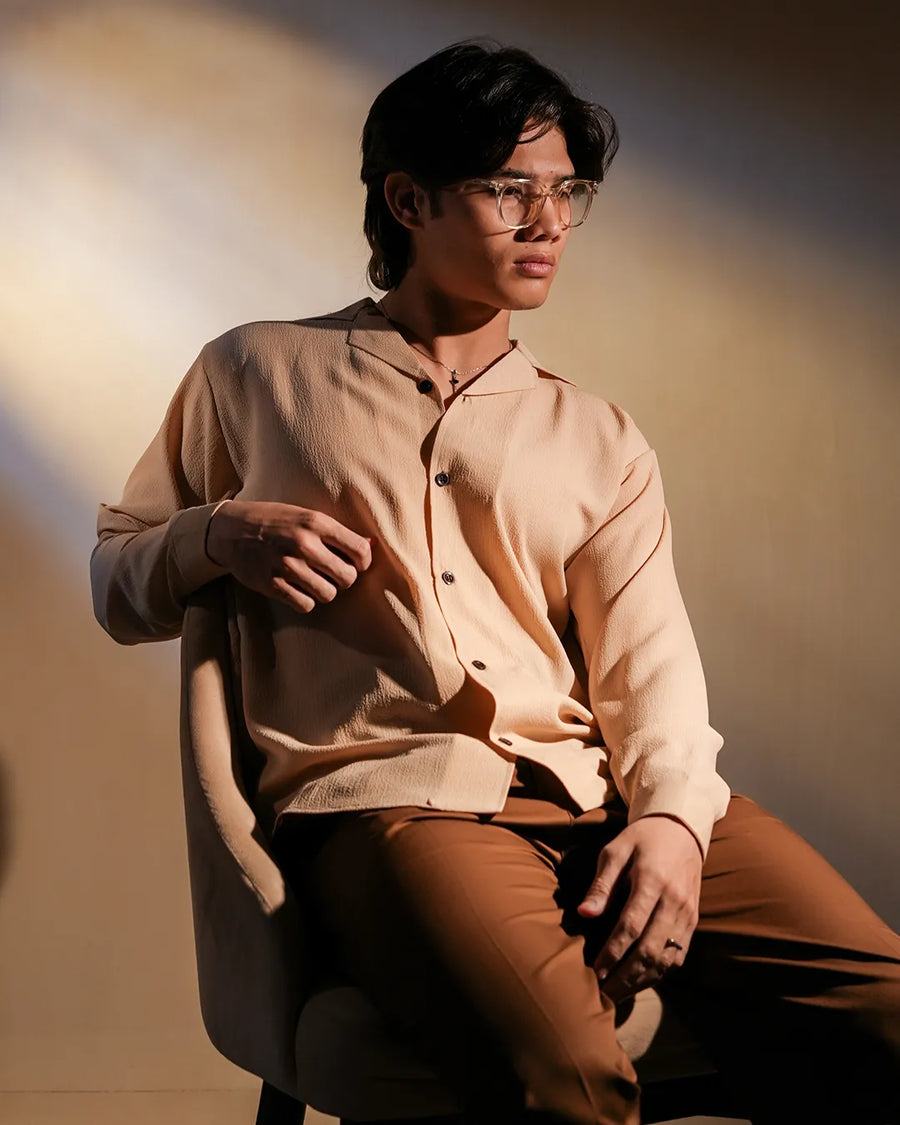 Mellow Lemon Textured Shirt
