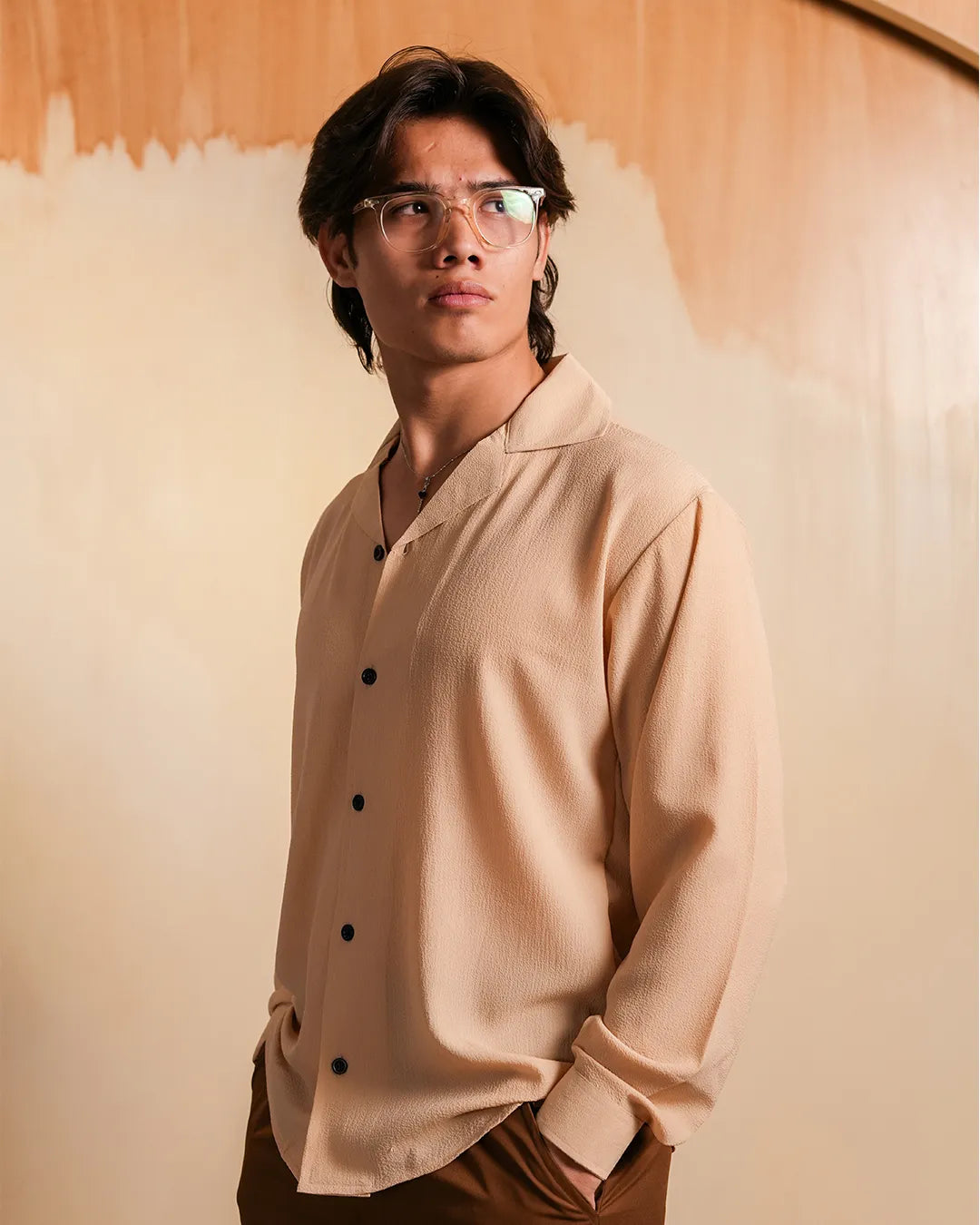 Mellow Lemon Textured Shirt