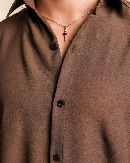 Olivewood Textured Shirt
