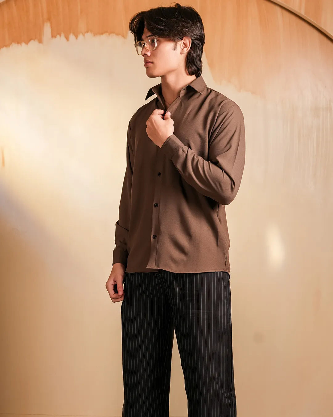 Olivewood Textured Shirt