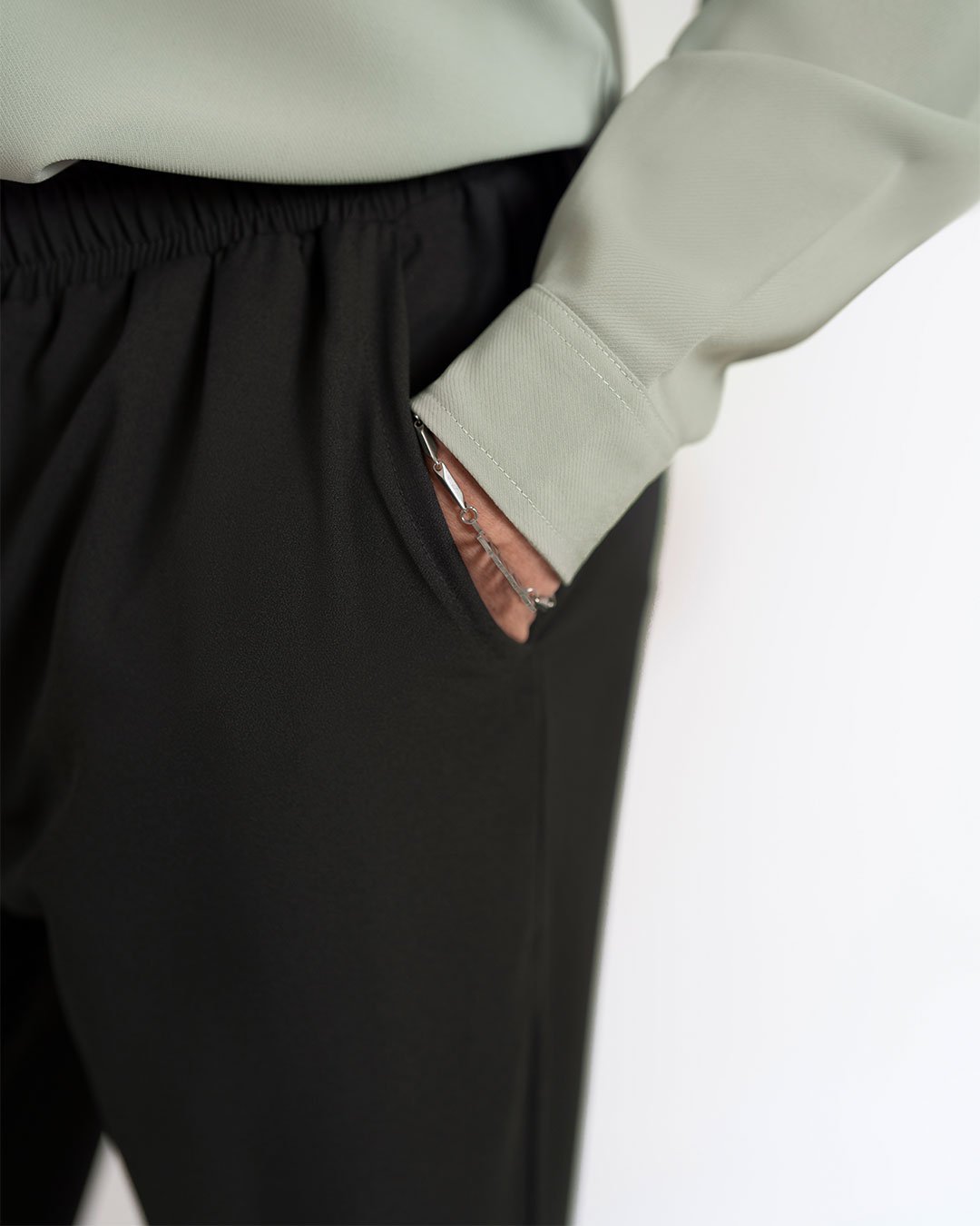 Storm Grey Trouser Pants