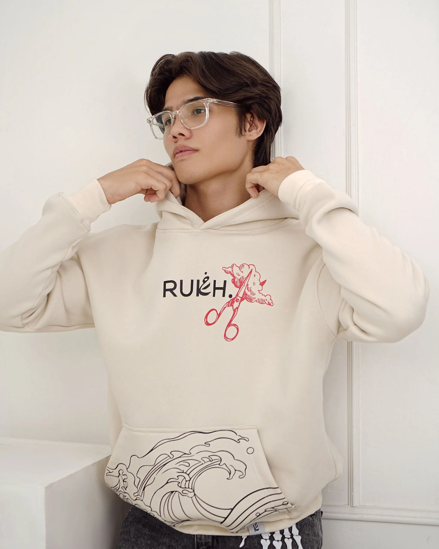 Baadal Drop Shoulder Oversized Hoodie