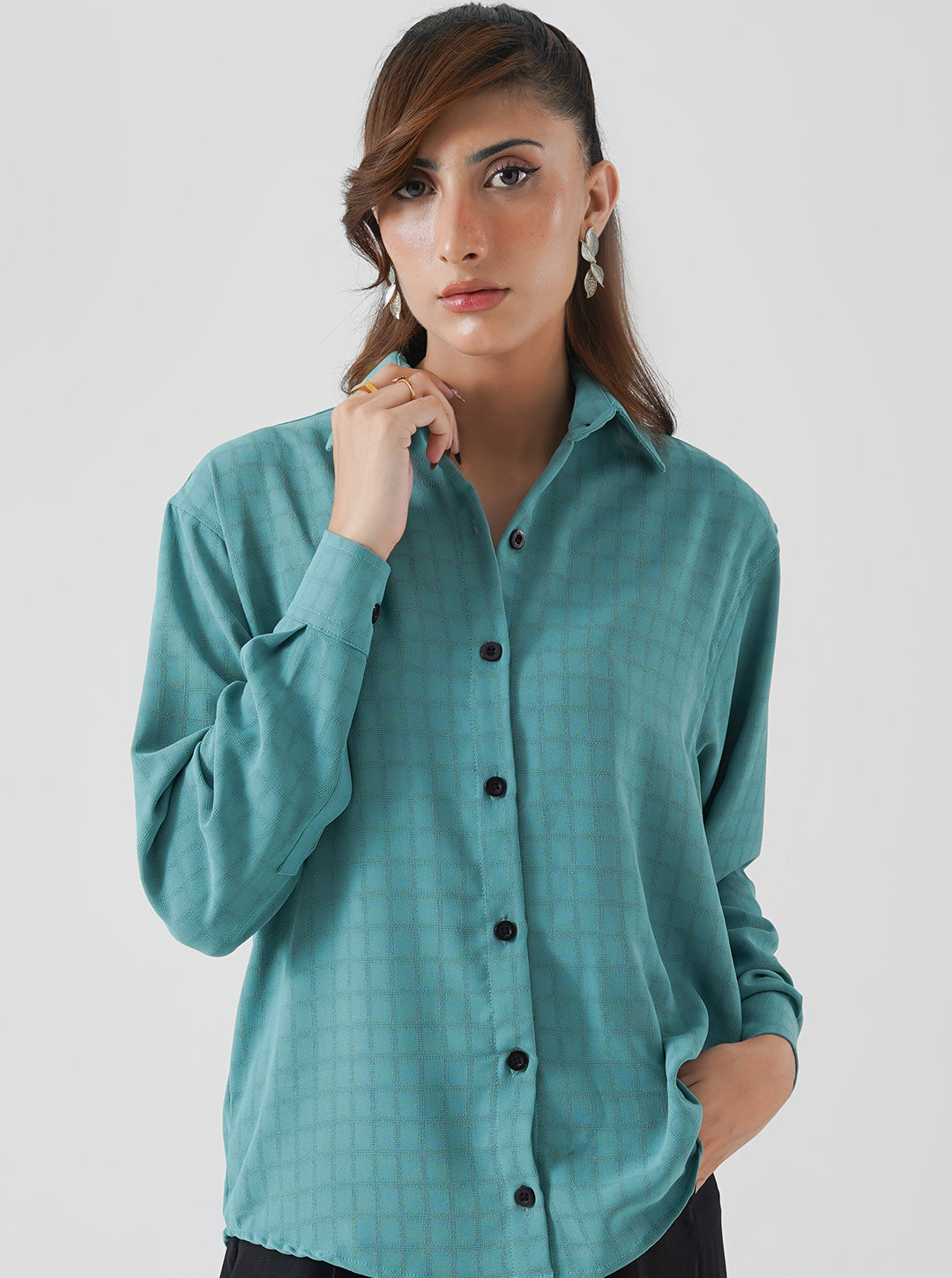 Sea Breeze Textured Shirt