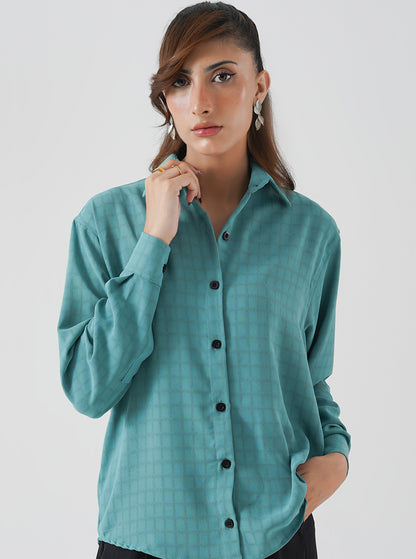 Sea Breeze Textured Shirt