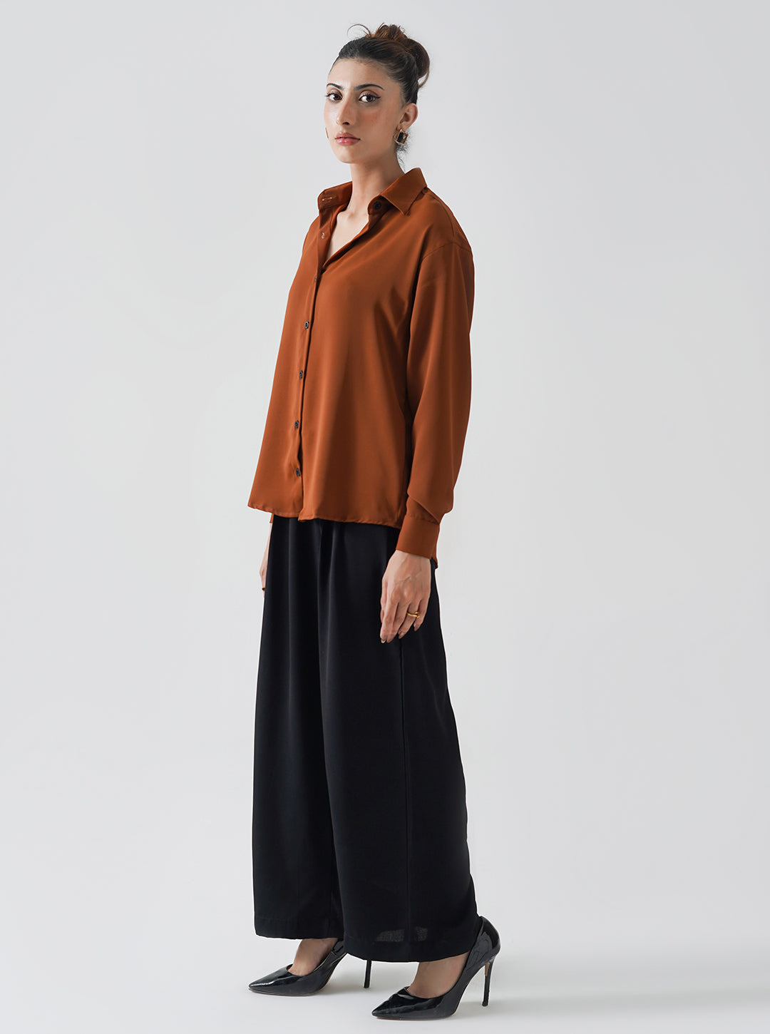 Espresso Classic Textured Shirt
