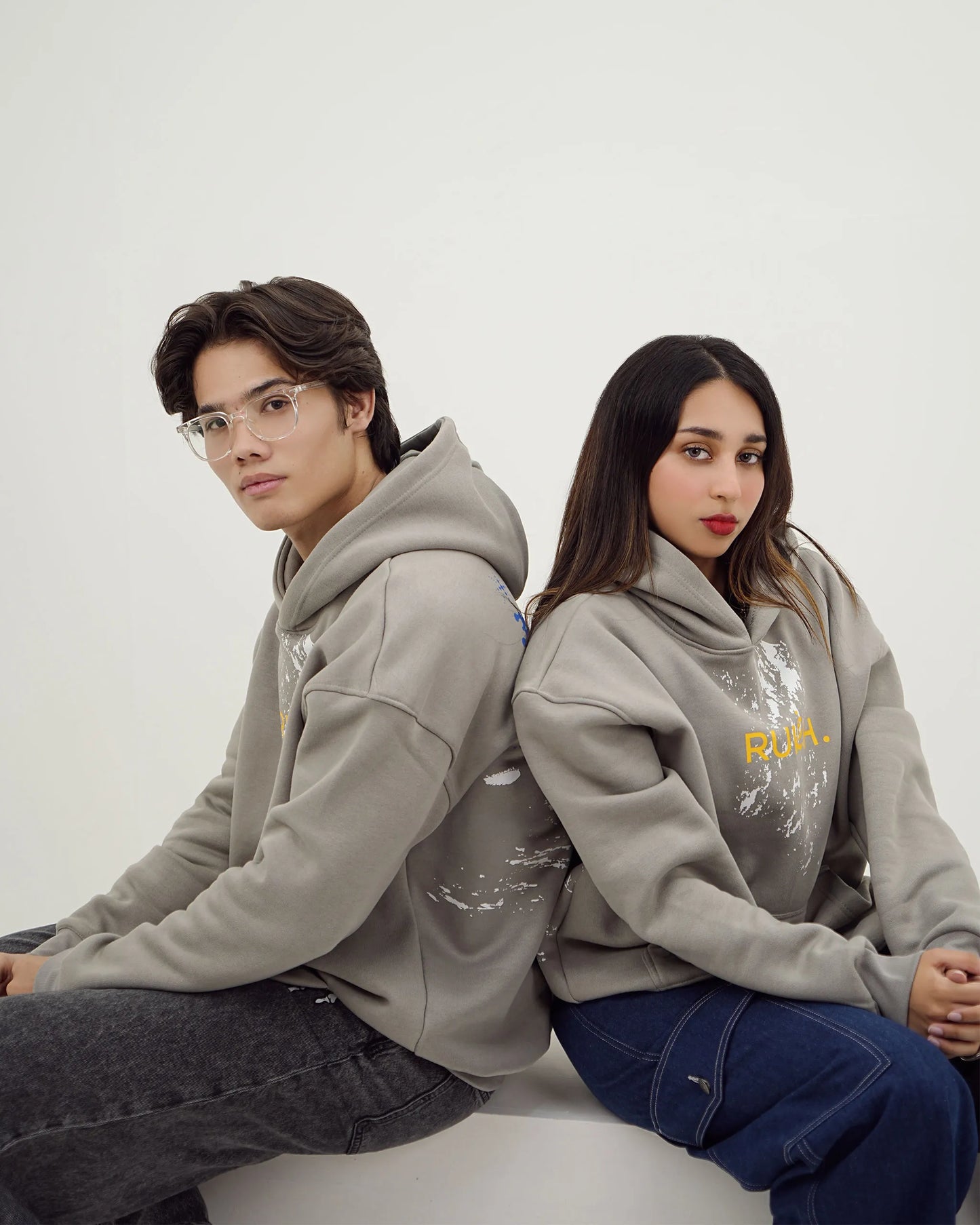 Iraada Drop Shoulder Oversized Hoodie