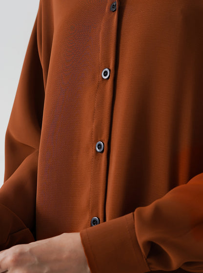 Espresso Classic Textured Shirt