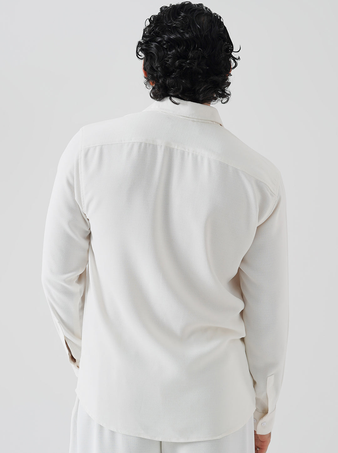 Off white linen co ord set