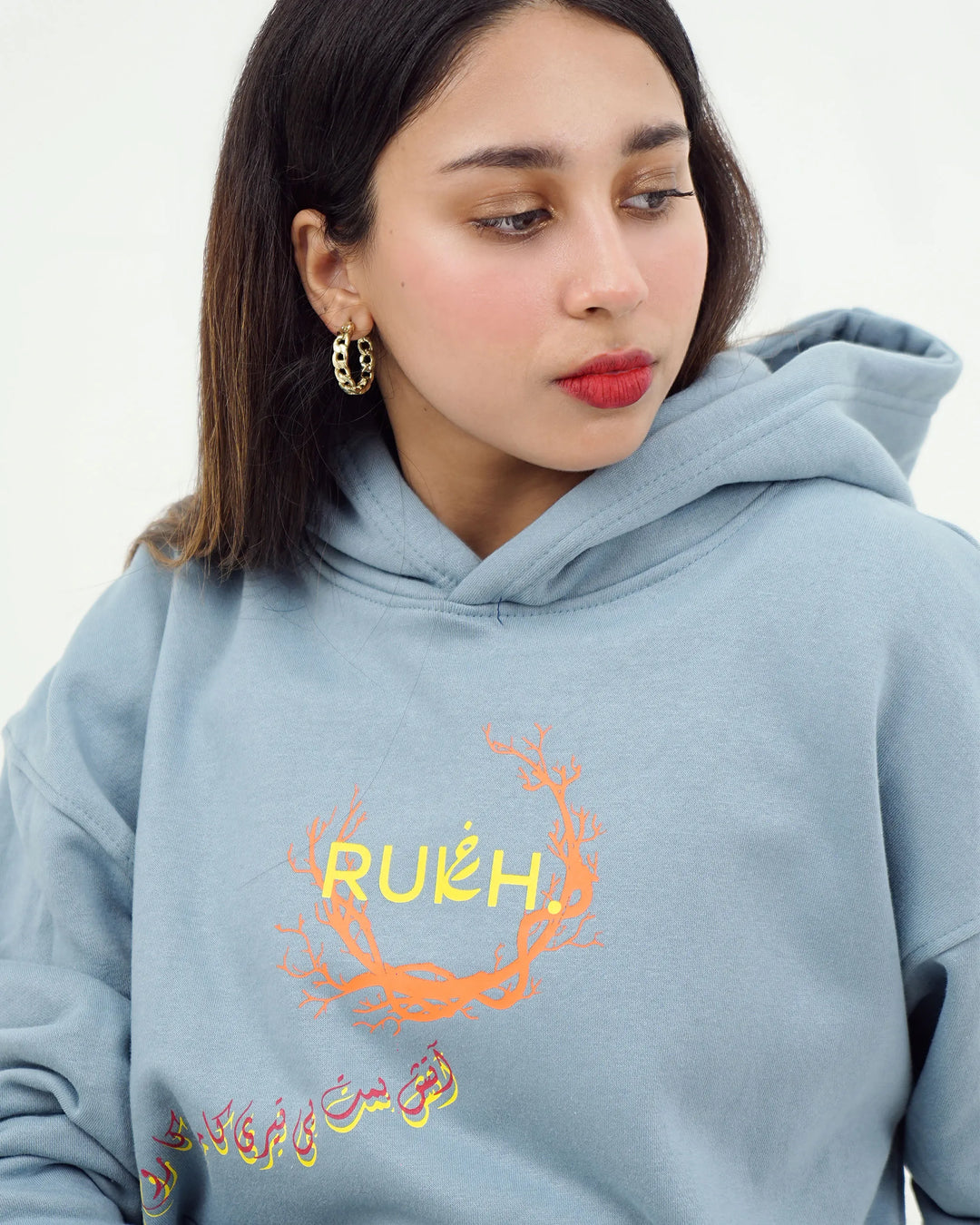Aatish Drop Shoulder Oversized Hoodie
