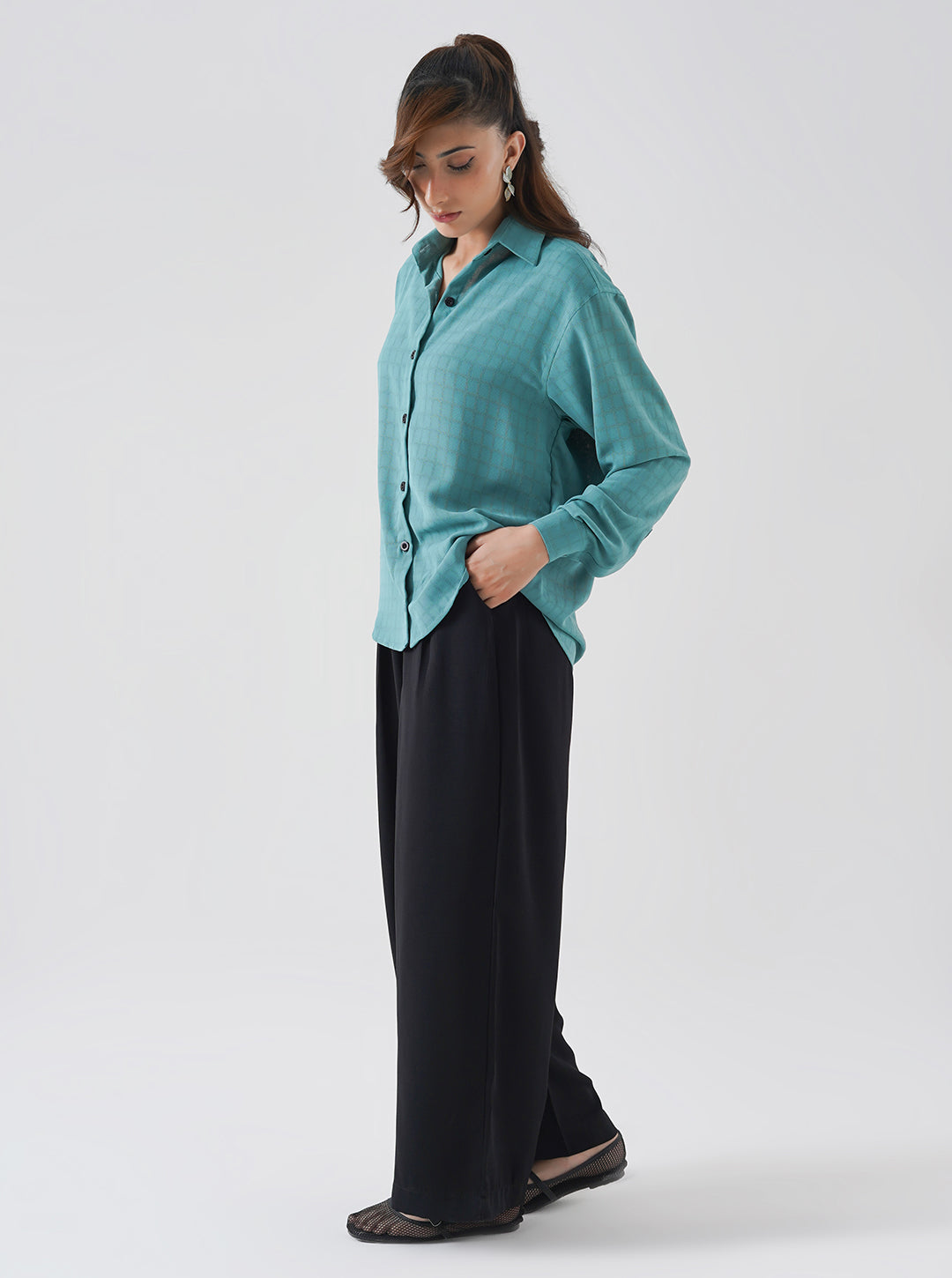 Sea Breeze Textured Shirt