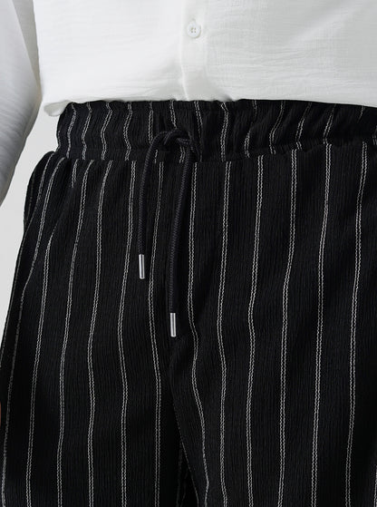 Twin Stripe Baggy Trouser Pants