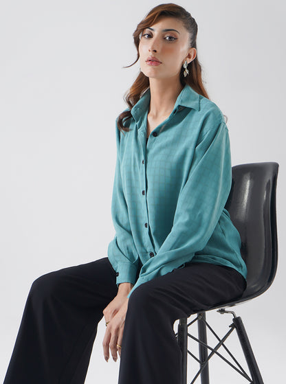 Sea Breeze Textured Shirt